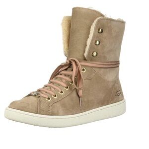 UGG Women's Beige Starlyn winter boots